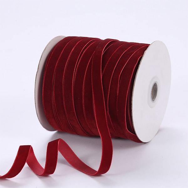 DIY Koristeelliset Samettinauhat Helppo 50 metriin useissa väreissä[GKS] style 6