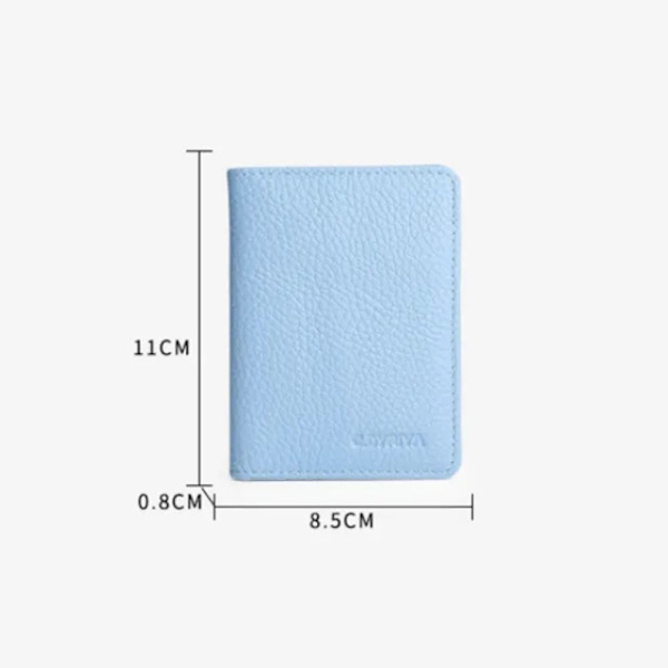 Etui for kort GRÅ Black