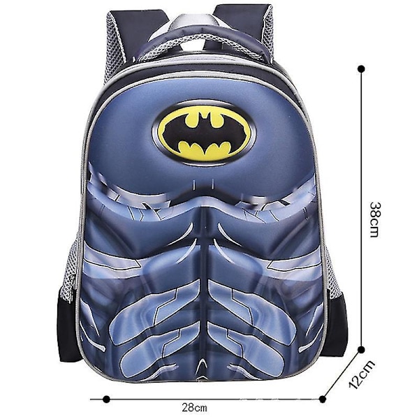Ryggsäck för barn, superhjälte, skolväska, säck, presenter Batman