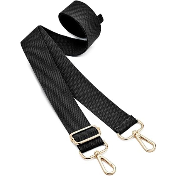 Bred skulderreim for veske, justerbar belte, lerretsveske, crossbody-håndveske
