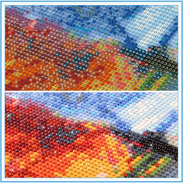 30x40cm 5D DIY Timanttimaalaus Täysi, Eläimet, DIY Timantti Strassi