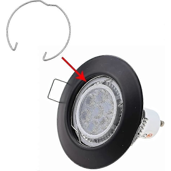 kpl Pidätinjouset, puristimet ja LED-lampunpidike sydämenmuotoinen versio【GKS】