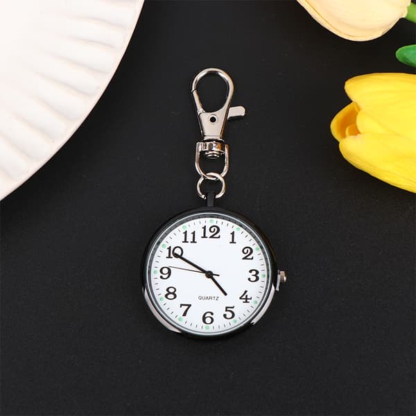 Taskukello Sairaanhoitajan Taskukello Kello Lääkäri Vintage Kello Musta Black one size