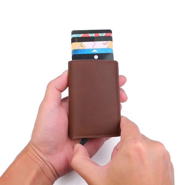 Plånbok kreditkortshållare plånbok för män