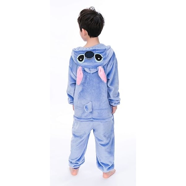 Unisex Lasten Huppari Eläin Onesie Supersoft Flannel Puku