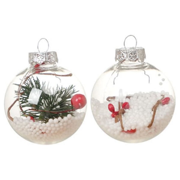 2st julgran hängande bollar, nyårsgåvor Holiday Bröllopsfest Heminredning Bd