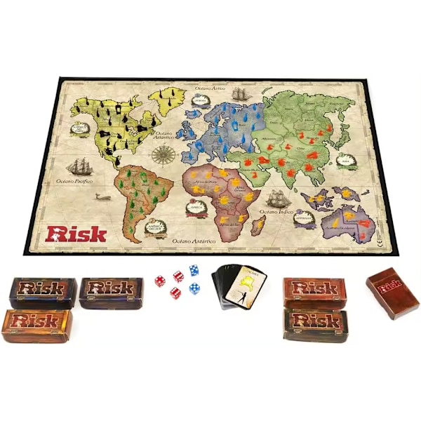 Hasbro-peli - Classic Risk Edition - Täydellinen