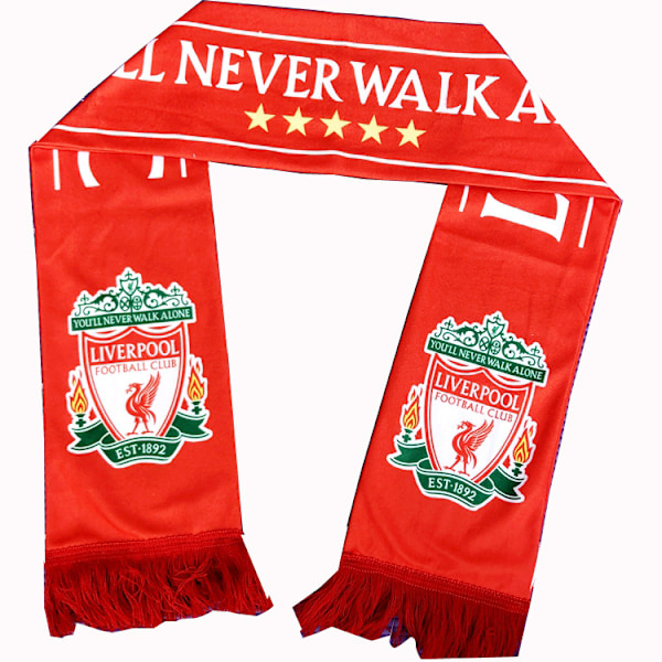 Mub- Fans Real Madrid Liverpool Miami Bibs Scarves Fotbollsfans Höst Och Vinter Cheer Handviftande Scarf G Liverpool All Red