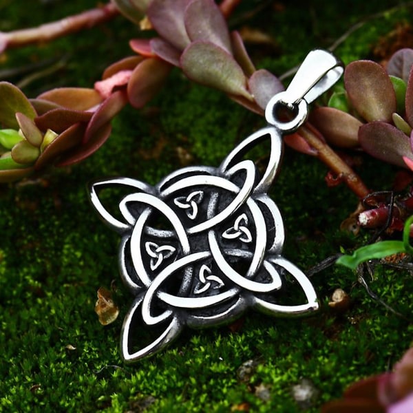 Celtic Knot Formed Halsband Religiös Choker Smycken Present Till Vän Familj Style 1