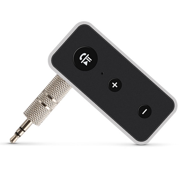 Bluetooth 5.0 aux adapter, modtager til lydbilkit, bærbar