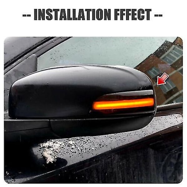 Passar Volvo C30 C70 S40 S60 V40 V50 V70 Ap Dynamisk LED-backspegelindikator