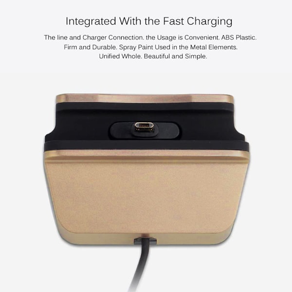 2036 Mobiltelefon Opladningsdock Mount - Apple Guld
