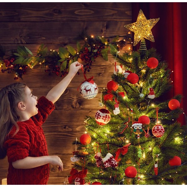 Juletræsstjerne til juletræspynt style 1