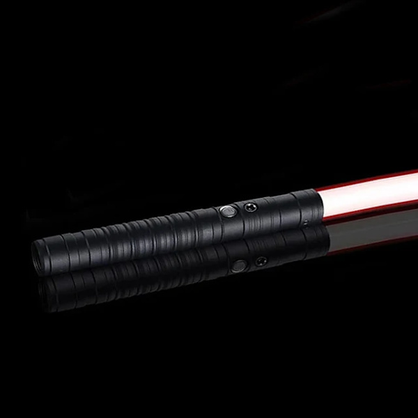 Neo Pixel Ljussabel Xenopixel Metall Ljus RGB Lasersvärd Leksaker Svärd Tung Duelering Ljud Ljus Sabre Cosplay Scenrekvisita RGB A Black