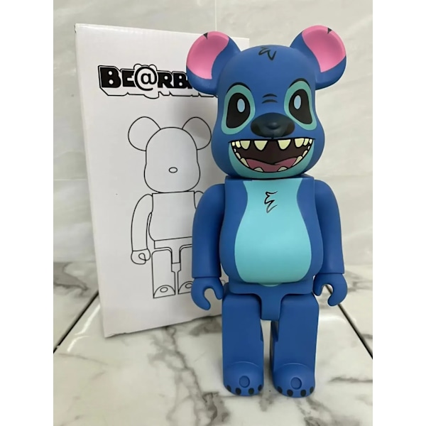 400 % Bearbrick Batman Actionfigur Anime Filmer Karakter Figur PVC Statue Rommodell Dekorasjon Barn Julegaver 28cm Style 5 Style 5 28cm