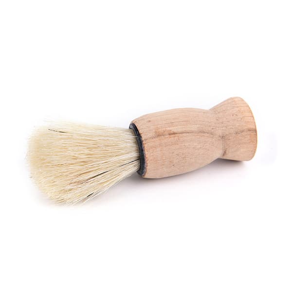 1x Pro Trehåndtak Grevlinghår Barberkost
