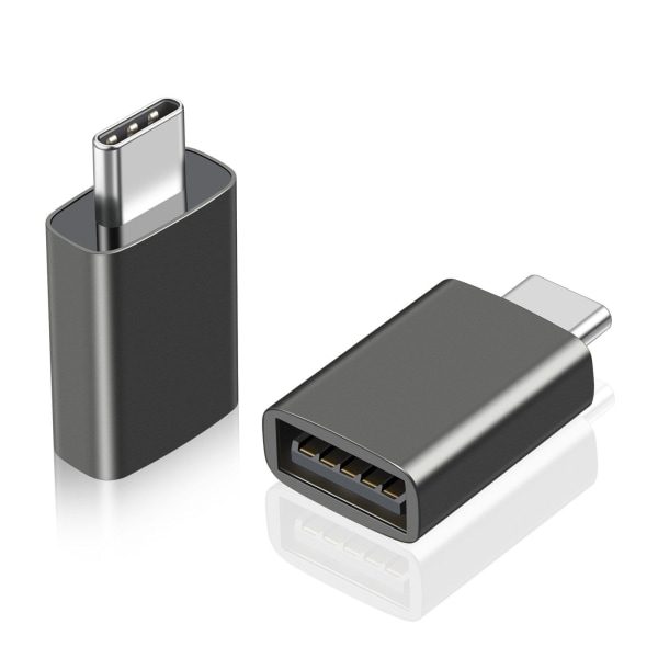 USB-C til USB-adapter (2 stk.) Kompatibel med iPad Mini 6 og mer