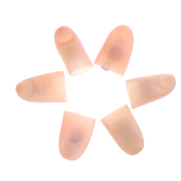 10 st Party Magic Ljus Upp Glöd Tumfingrar Trick Framträder Blå Blue 10pcs