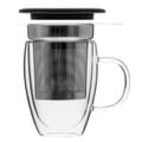 Te Mugg med Sil - Glas