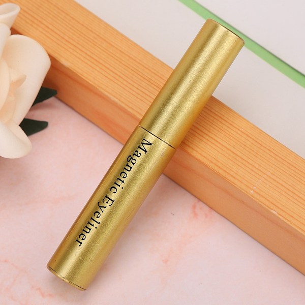 Magneettinen nestemäinen eyeliner, pitkäkestoinen, ei leviä, nestemäinen eyeliner-kynä (Kultainen nestemäinen eyeliner)