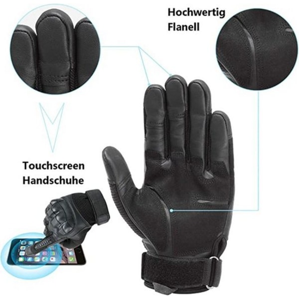 Taktiska handskar för män Touch Screen Bikemotorcykelhandskar