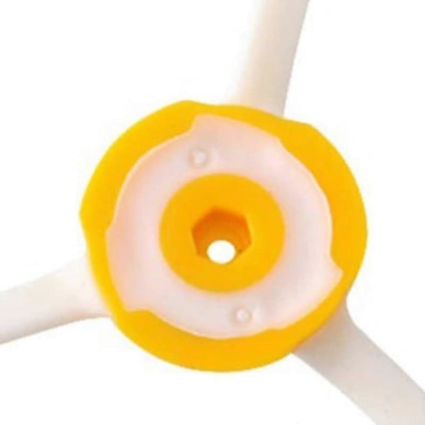 3-pakke sidebørster for iRobot Roomba 500/600/700-serien, reservedeler, ABS- og nylon sidebørster, hvit