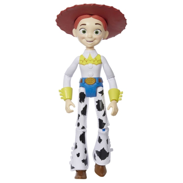 Pixar Disney Jessie Stor actionfigur 12 tum, flexibel action, realistiska detaljer, Toy Story Movie Collectible Cowgirl, åldrarna 3 och uppåt