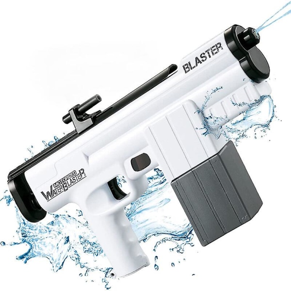 Electric Water Gun, Automatic Water Guns With 375cc High Capacity For Kids And Adults, Water Gun Toys Up To 22 Feet Rang