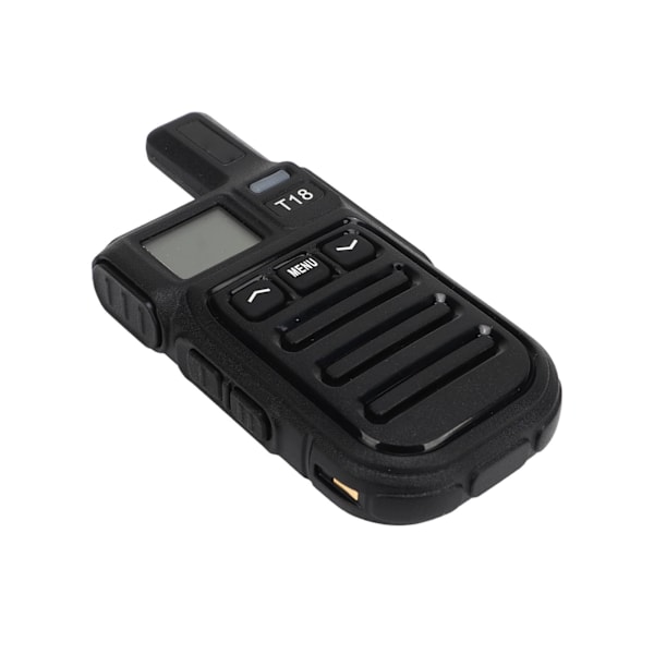 Trådlös Walkie Talkie med VOX UHF400-470MHz 3W 5500mAh Batteri Manuell Inställning CT DCS PMR FRS 2-vägsradio