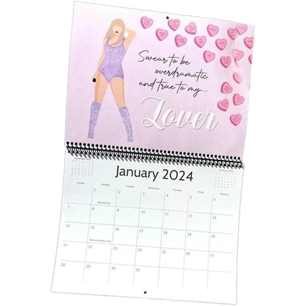 Taylor Swift The Eras Tour Calendar for Fans 2024