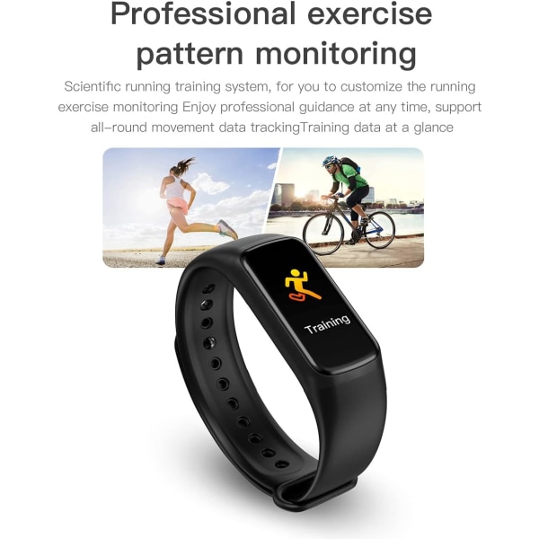 Smartwatch, fitness- och aktivitetsmätare med pulsmätare