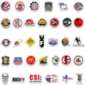 Stickers - Humor - Roliga Skyltar - 98 st