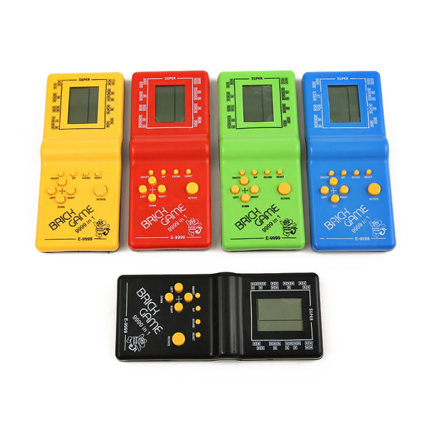 Tetris-pelikonsoli 80- ja 90-luvuilta - Nostalgiset elektroniset pelikonsolit lapsille