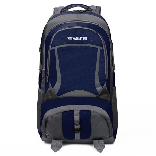 60L Stor Rygsæk Rygsæk MØRKEBLÅ dark blue