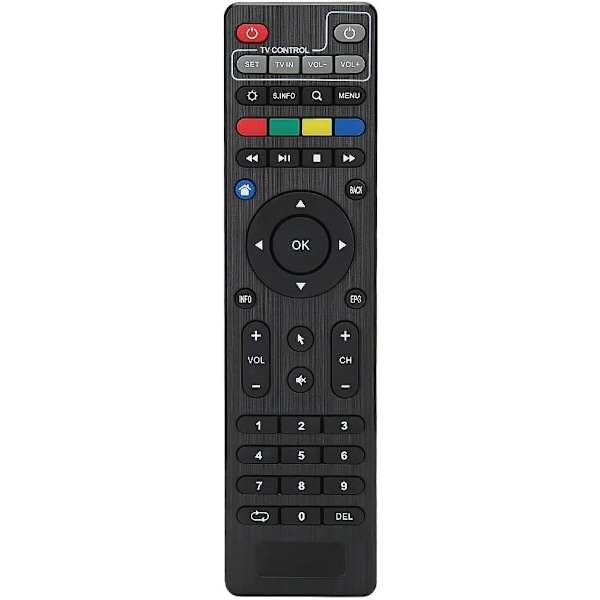 Tvip Remote Control Abs Black TV TV Set Top Box Remote Control for Tvip412 Tvip415 Tvip605 Tvips300-Xin