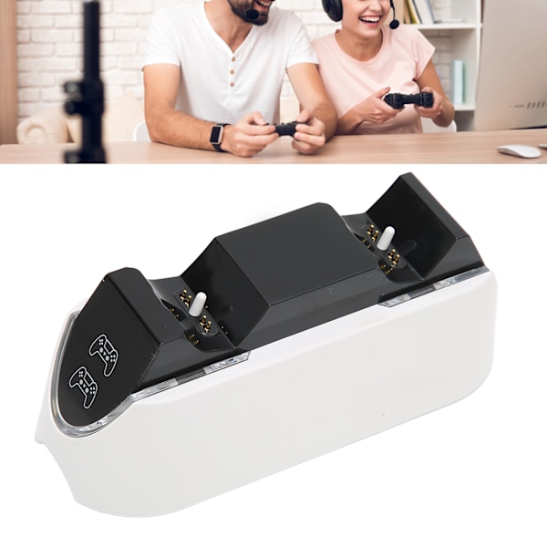 GP5‑1520 PS5 Laddningsstation Snabbladdning Dockningsstation för PS5-handkontroller med LED-indikator