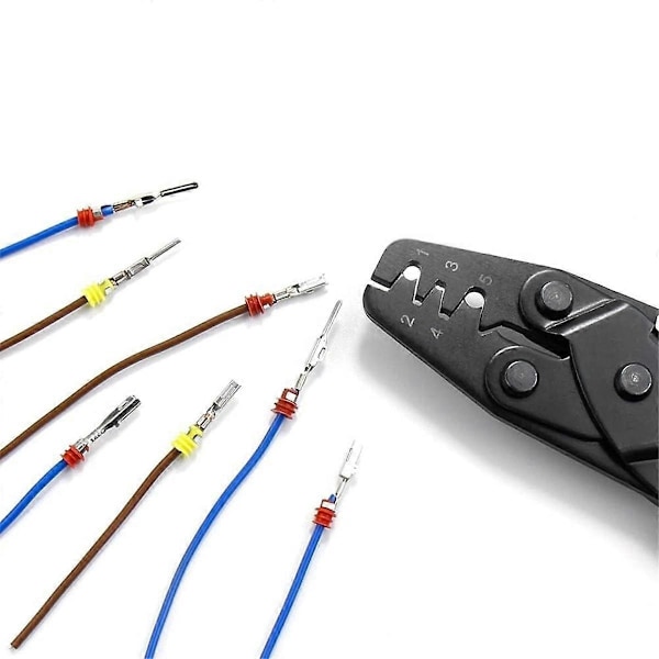 340 st 1/1,5/1,8/2,2/2,8/3,5 mm Terminal Pin Kabel Härdning Pin Hane Hona Bil Elektrisk Kontakt Set Bilkabel - Xin