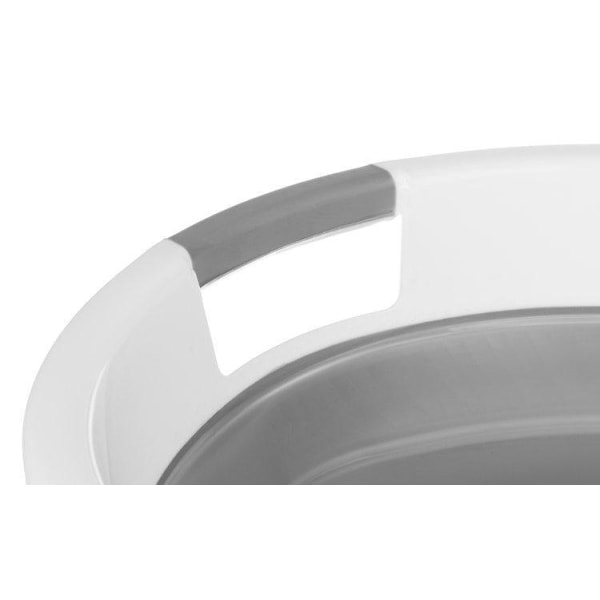 Sammenleggbar kleskurv / balje - Brettbar kurv 25L Grå Grey gray