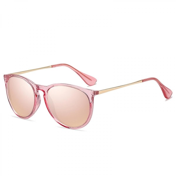 Funky fyrkantiga solglasögon med polariserat UV-skydd för kvinnor män Trendiga Wayfarer glasögon