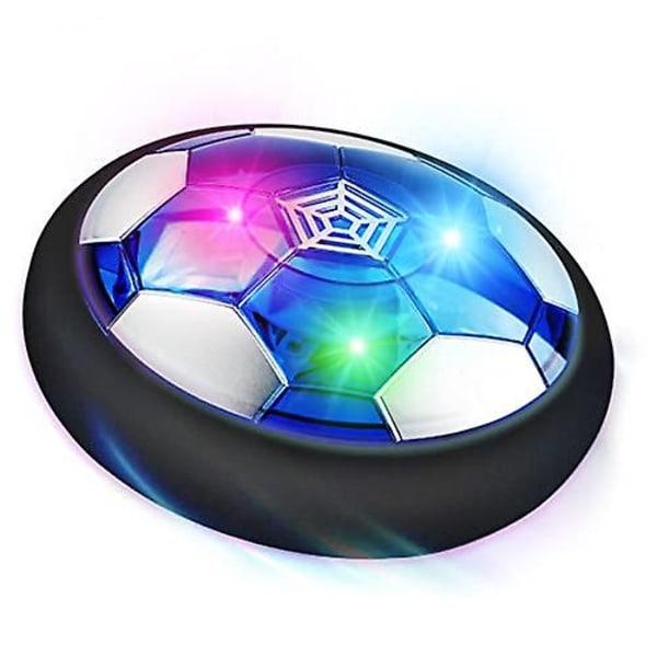 Hover Fotboll, Uppladdningsbar Air Power Flytande Fotboll Med LED-ljus, Inomhus Utomhus Sport Ball 18cm