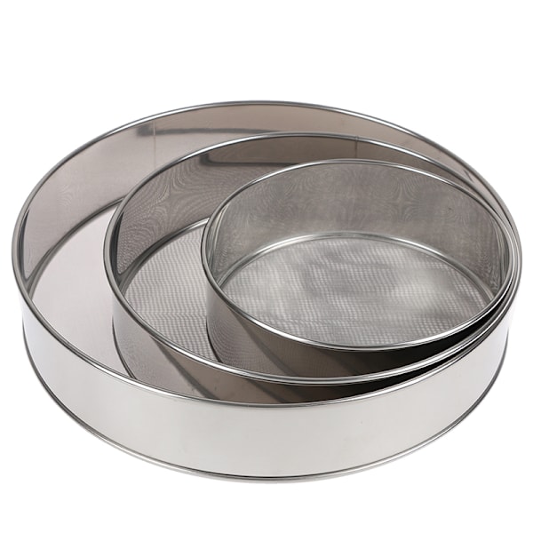 Kök Fin 60# Mesh Mjölsikt Rostfritt Stål Mjölsil 1(15CM)