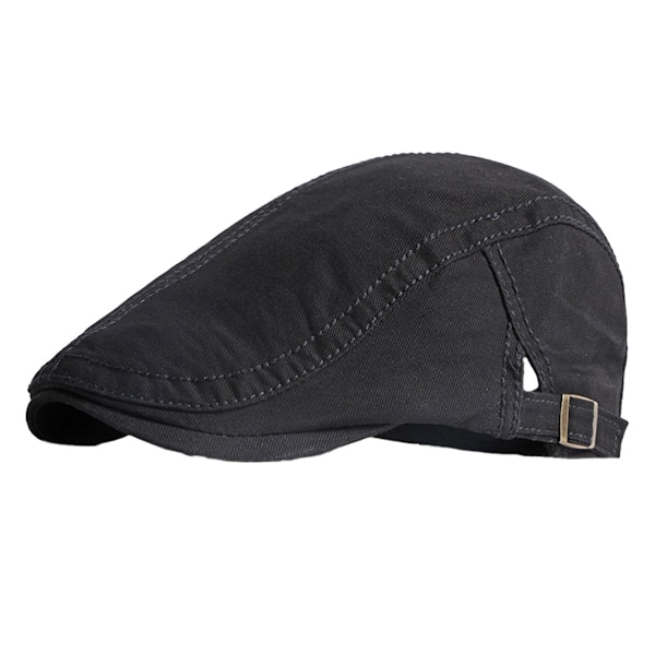 Simpel flad kasket herre bomuld vintage malerhat afslappet【GKS】