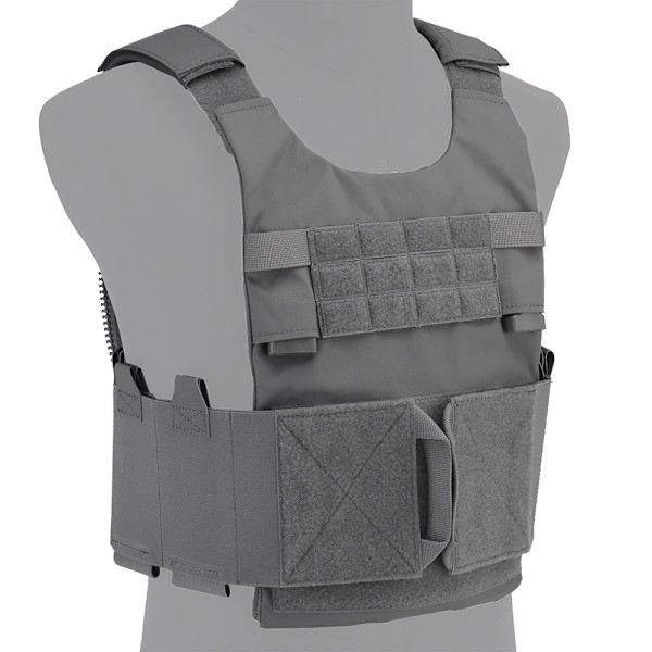 LV-119 Lågprofil Slick Plate Carrier Taktisk Väst Airsoft Militär Krigslek Lätt Anpassningssystem Slickster Assault Väst VE-73 WG