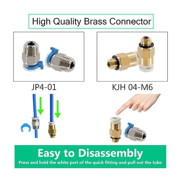 3D-skriversett 3D-skriver Bowden-slange PTFE