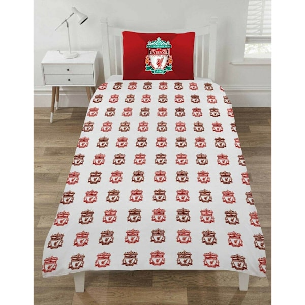 Liverpool FC Gradient -pussilakanasetti, yhden hengen, punainen/vihreä punainen/vihreä punainen/vihreä punainen/vihreä Red/Green Single