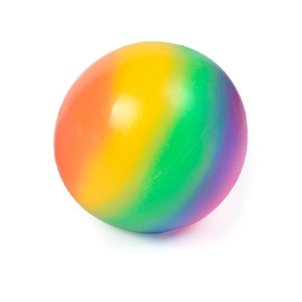 Yaju Rainbow Balls Färgglada Mjuka Squeeze Squishy Balls Leksaker För Barn Vuxna Stress relief Roliga Leksaker1st