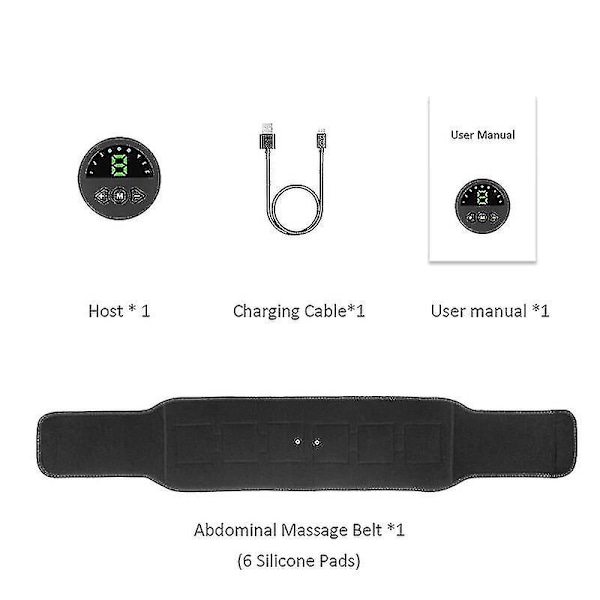 Elektriskt Abs Slimming Bälte Smart Abs Stimulator Abs