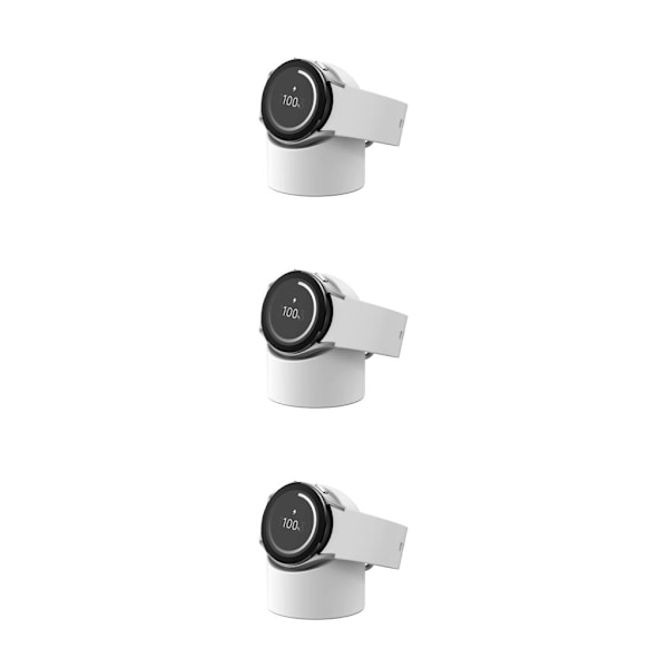 1/2/3/5 Kätevä ja monitoiminen latausteline kellolle, valkoinen[GKS] white 3PCS