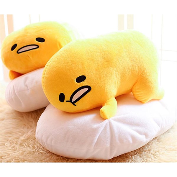 Yh-40*30cm Gudetama Lat Ägg Ägg Jun Plyschleksak Äggula Dad