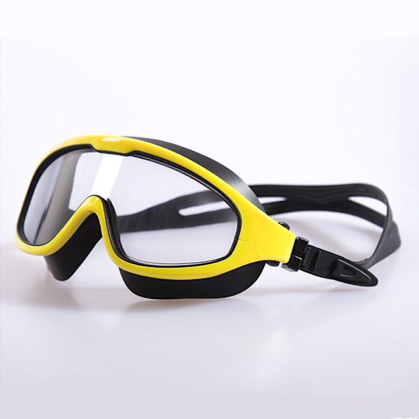 Gul Simmask för Vuxna Anti-Imma Hybrid Bred Lins UV-Skydd【GKS】
